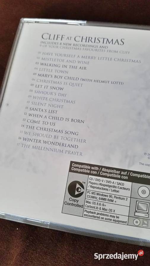CLIFF RICHARD Cliff At Christmas 2003 EMI CD 1 płyta Puławy