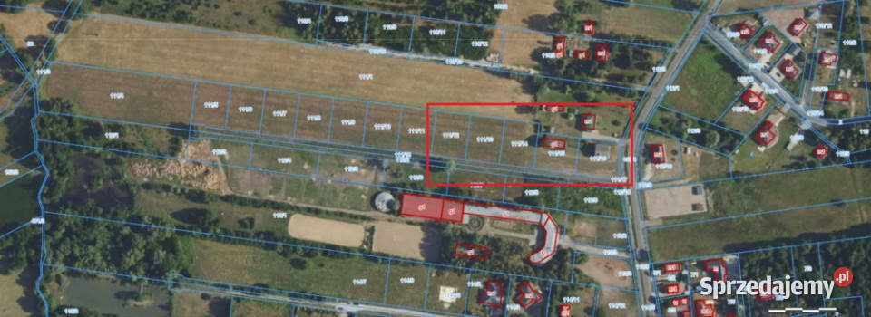 Działki budowlane 1200mkw Kozerki