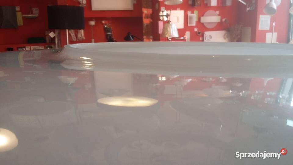 Klosz do lampy UFO 60 biały połysk Oświetlenie sprzedam