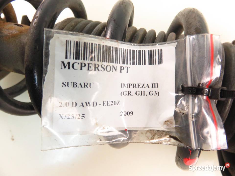 AMORTYZATOR PRAWY TYLNY SUBARU IMPREZA III 20 D małopolskie sprzedam