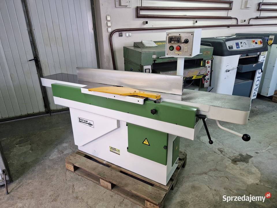 Wyrówniarka Żefam 310mm z pulpitem heblarka 4