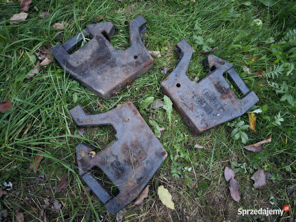 Obciążniki obciążenie do mini traktora KUBOTA 75 Izabelin sprzedam