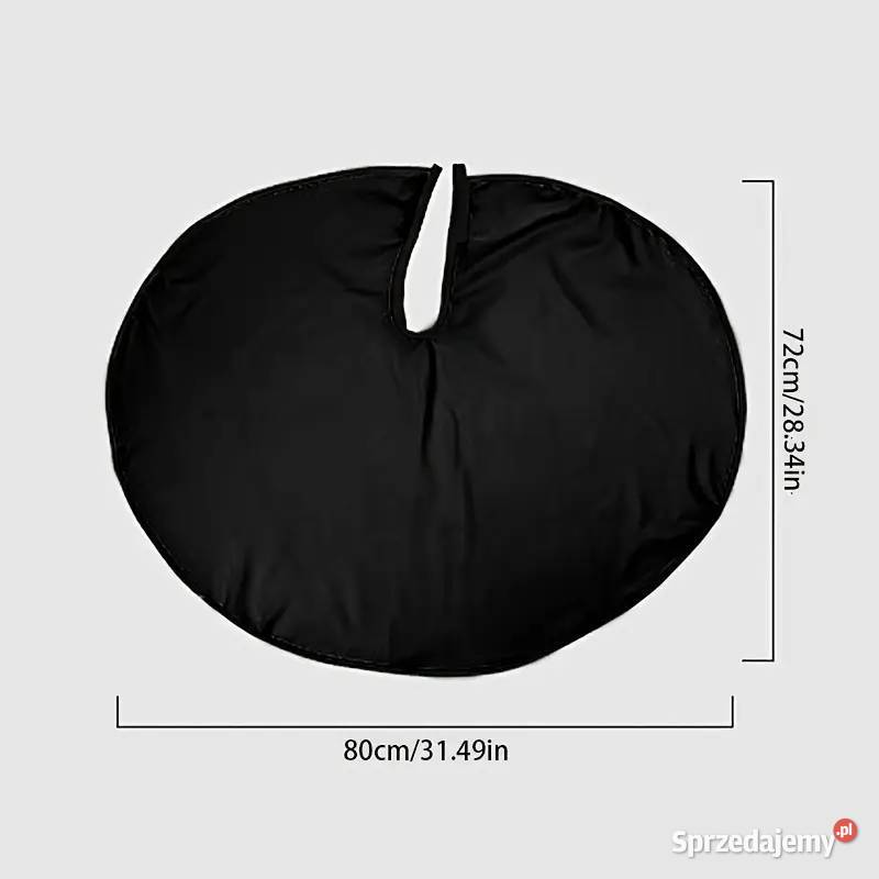 Peleryna Fryzjerska Czarna AS mazowieckie Płock