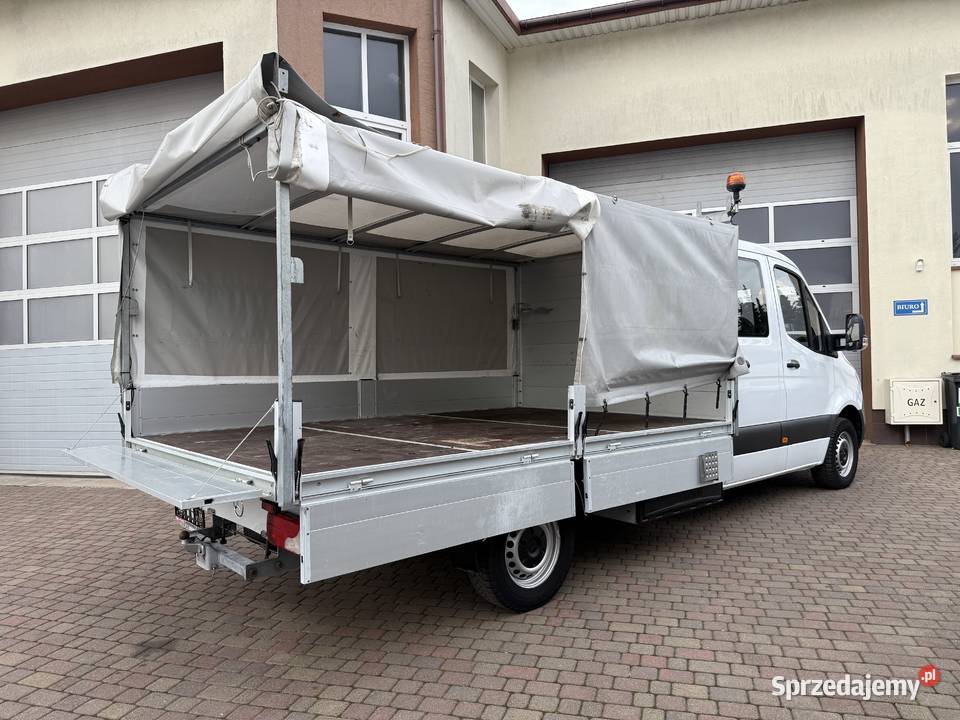 Mercedes Sprinter Doka Skrzynia Plandeka 287 nieuszkodzony Rawa Mazowiecka