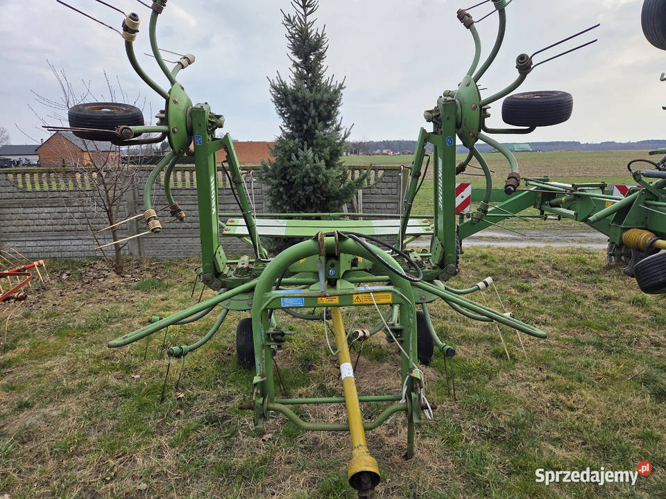 Przetrząsarka Przewracarka KRONE KW 5504X7 nieuszkodzony Zgrabiarki i przetrząsacze Lubliniec