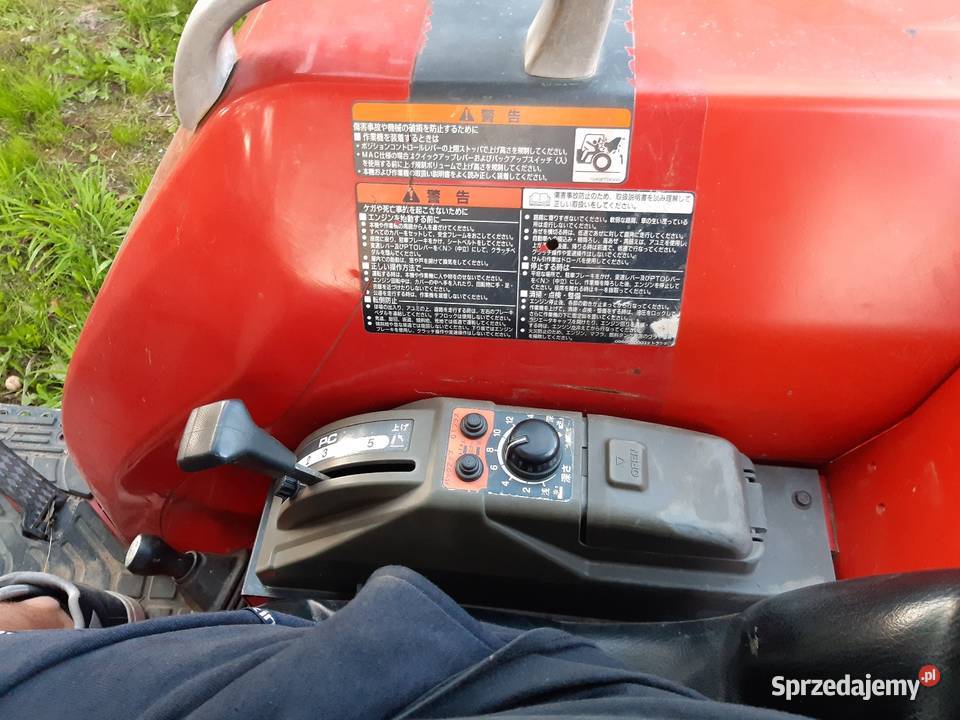 Ciągnik mini traktor ogrodniczy Mitsubishi Mt Rewers mechaniczny Modliborzyce sprzedam