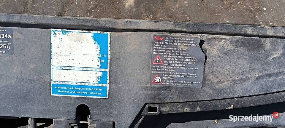 PAS PRZEDNI CHŁODNICE VOLKSWAGEN GOLF V Lipno