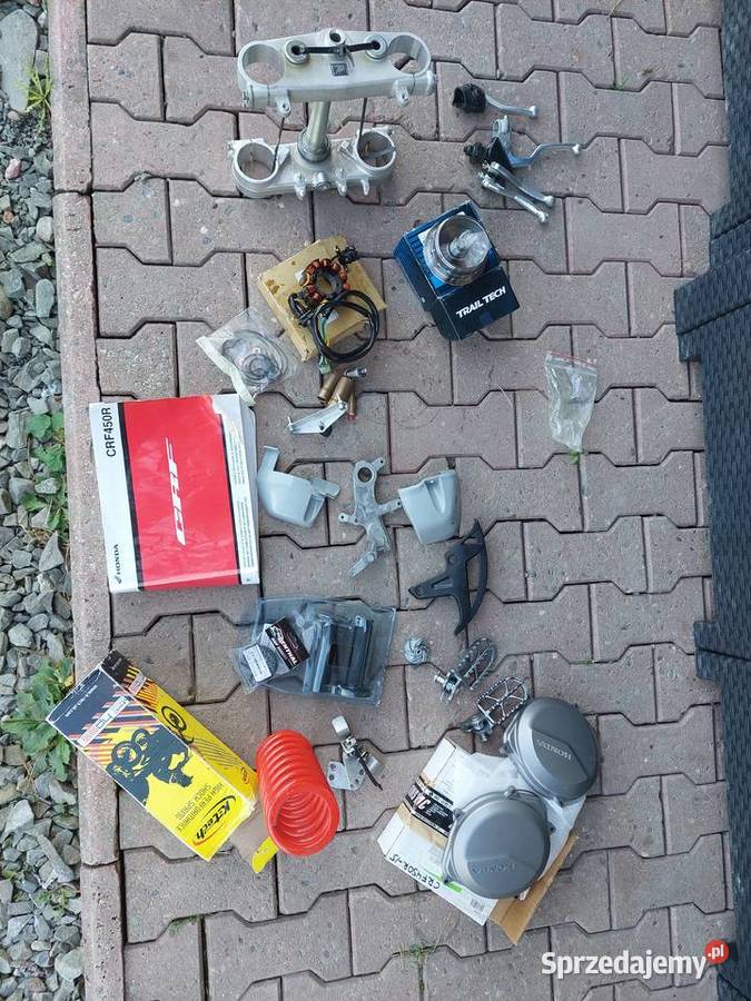Części Honda CRF450R 2015r crf250 wydech stator Mszana Dolna
