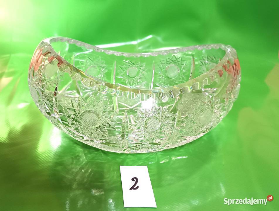 Misy kryształowe w kształcie łódki 2 opolskie Opole