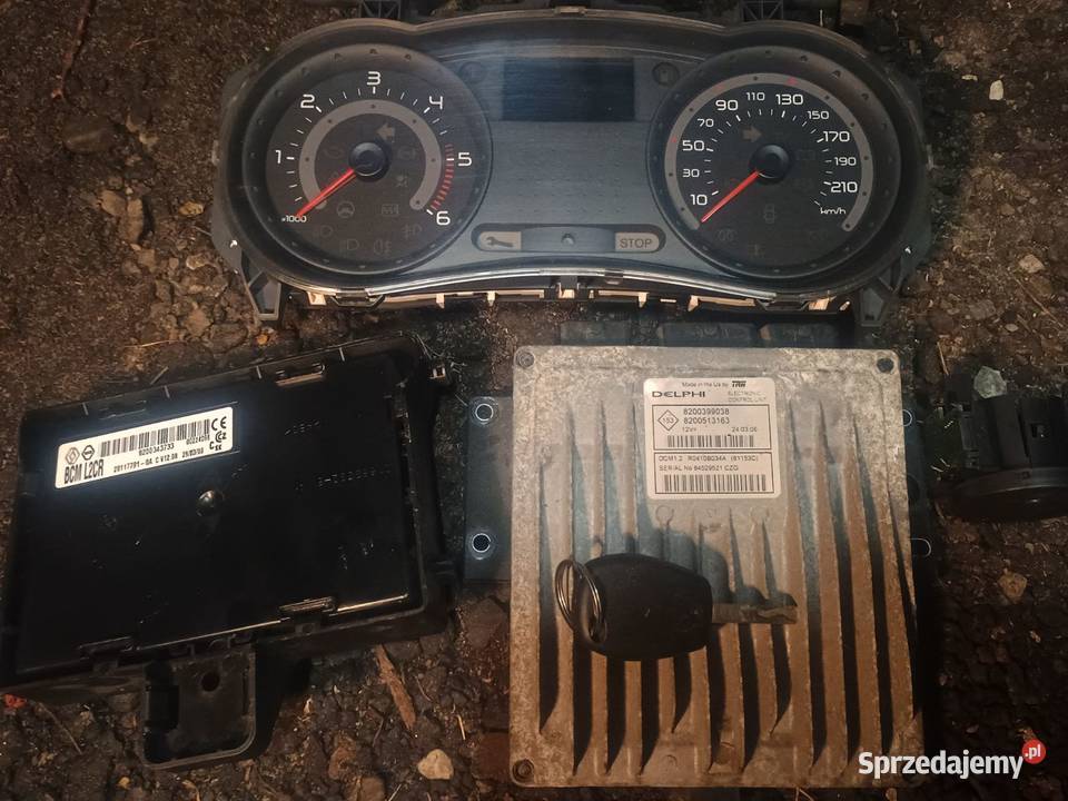Zestaw STARTOWY Komputer silnika 15DCi Clio III Tychy sprzedam