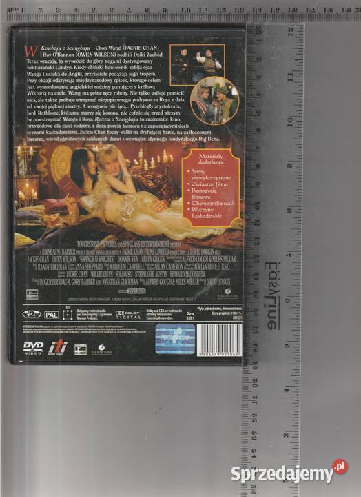 Rycerze z Szanghaju Jackie Chan dubbing Pruszków sprzedam