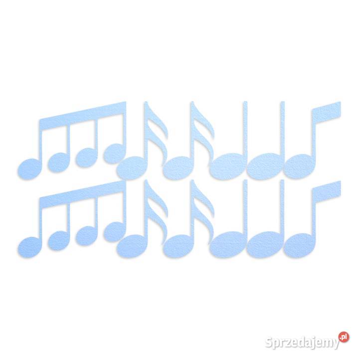 Nuty styropianowe 24 dekoracje muzyczne podkarpackie Dębna