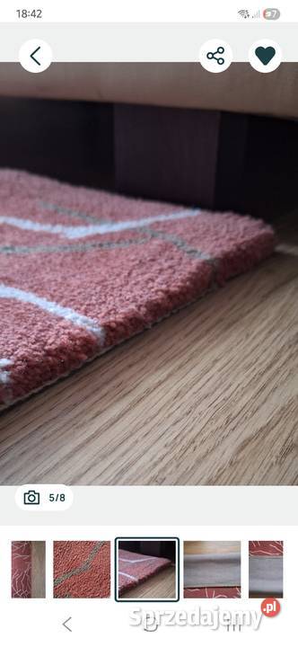 Dywan Ikea terakota 138x197 Dywany Gdańsk