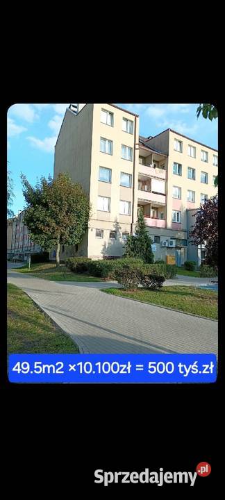 Mieszkanie 2pokojowe 50m2 SZCZECIN Majowe