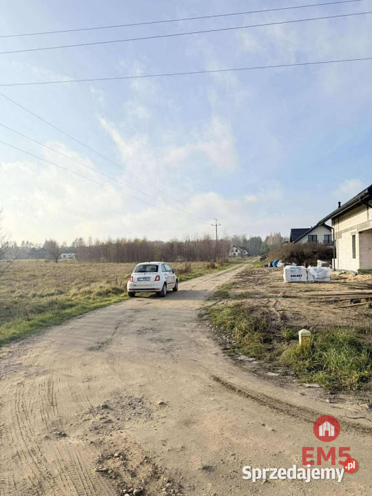 sprzedaży działki Zalesiany 900m2 utwardzona Sprzedaż podlaskie