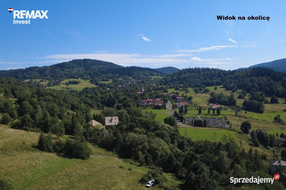 Korbielów działka z widokiem na Pilsko