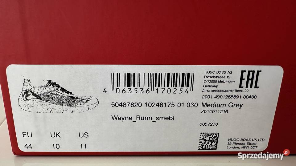 HUGO BOSS buty sportowe rozmiar 44 Szczecin