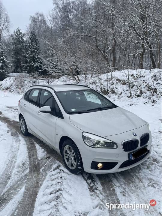 Bezwypadkowe BMW 218i Active Tourer 2018 z blokada skrzyni biegów