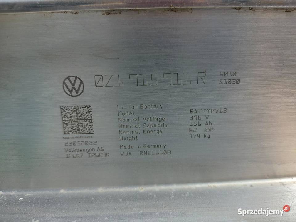 Skoda Enyaq 5LA iV60 BATERIA AKUMULATOR dolnośląskie