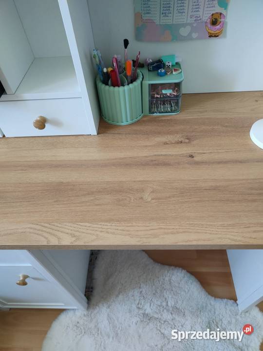 Biurko z nadstawka dziecka 52cm Busko-Zdrój sprzedam
