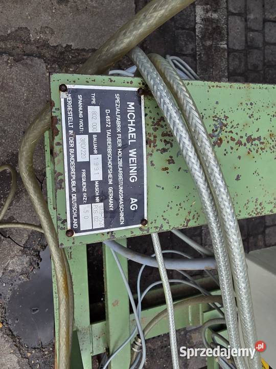 Linia do rozsztaplowania WEINIG Karsin