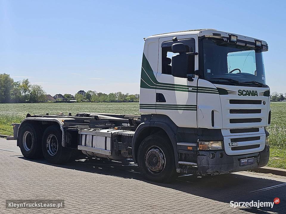 Scania R420 6X2 FULL STEEL MAN hakowiec 2006 pomorskie