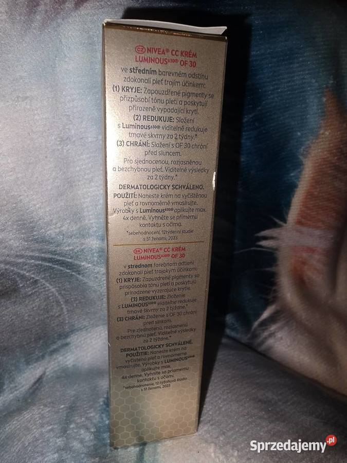 Nivea fluid CC korektor przebarwień Makijaż