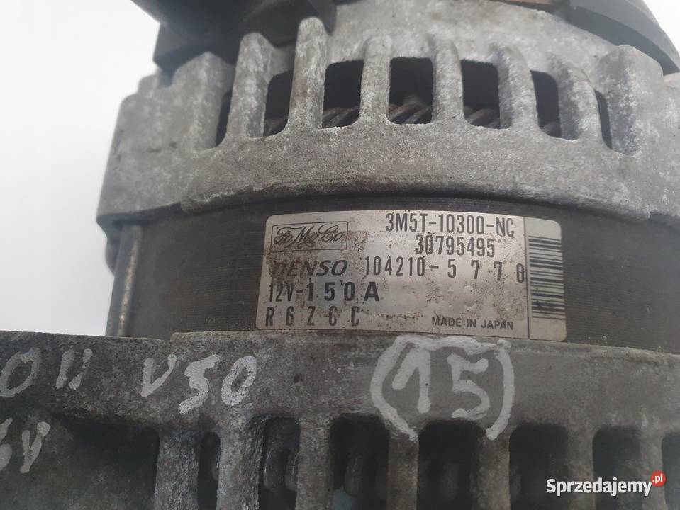 ALTERNATOR Volvo S40 II V50 18 16V 3M5T10300NC Chełm