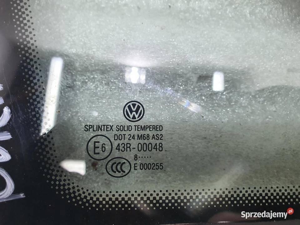 SZYBA KAROSERYJNA PRAWY PRZÓD VW TOURAN LIFT osobowe