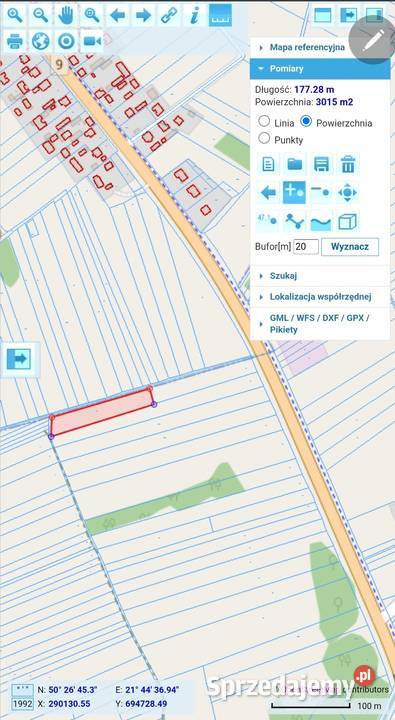 Działka Nowa Dęba 32 ary 32000m2 sprzedam