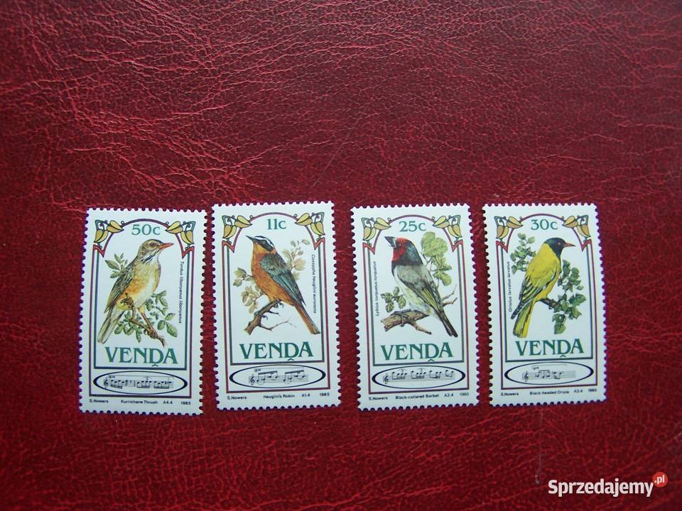 Venda 1985 MNH Mi 1036 Fauna Ptaki Filatelistyka Tychy sprzedam