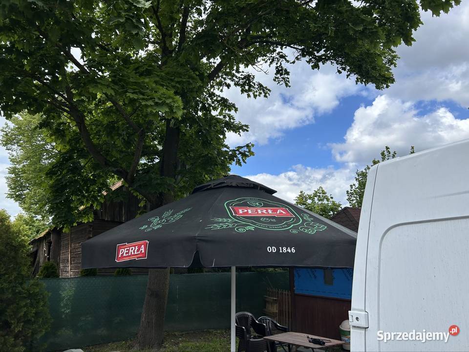 Parasol ogrodowy czarny Lublin