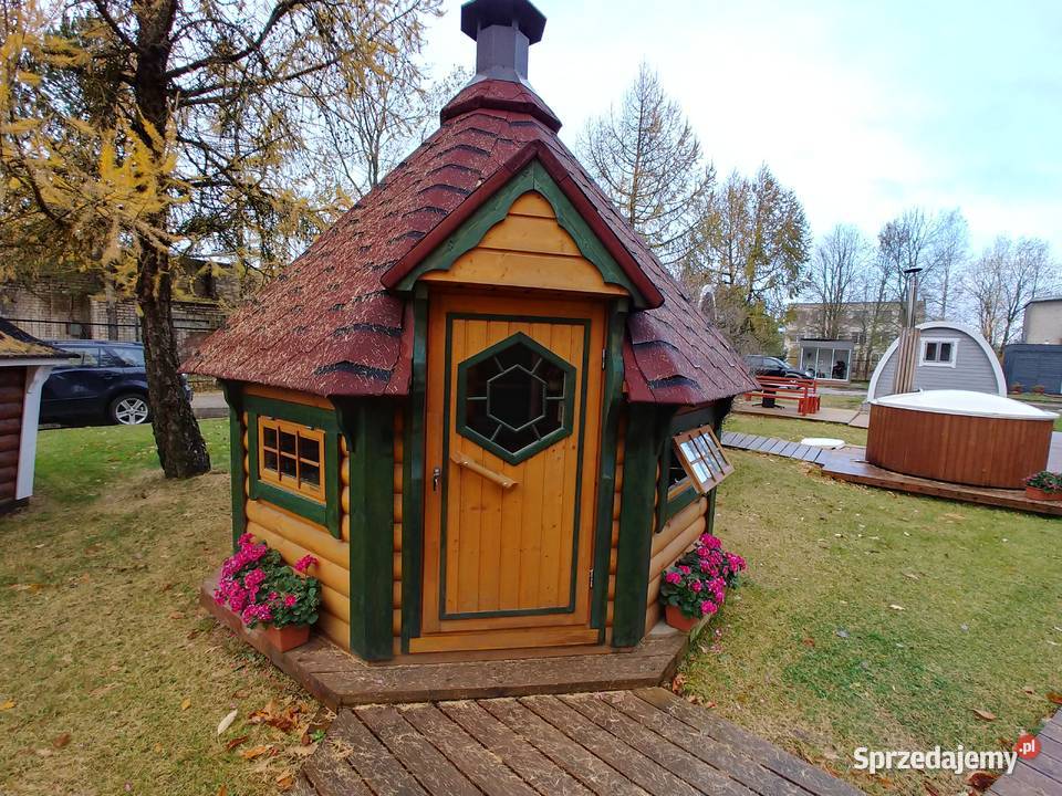 SAUNA fińska ogrodowa domek saunowy altana z Płock