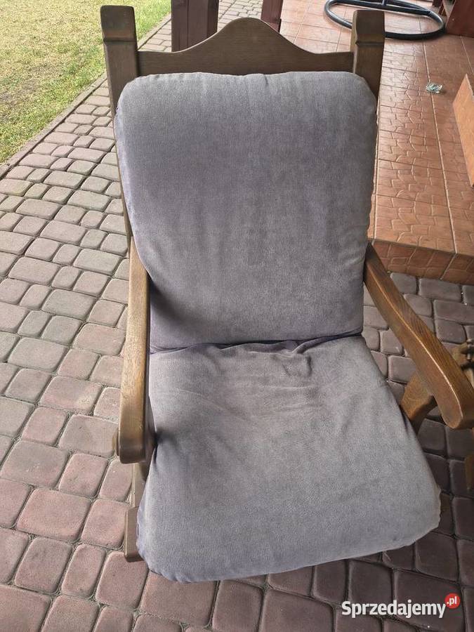 Meble dębowe komplet wypoczynkowy Dom i Ogród Klucze