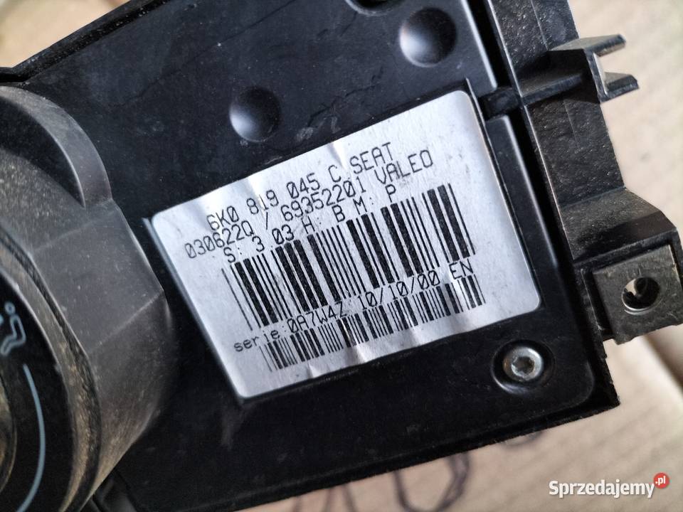 Panel nawiewu Seat Ibiza 2 3 6K0819045C osobowe Kamień-Kolonia sprzedam