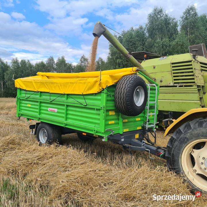 Wywrotka z homologacja 45t przyczepy jednoosiowe Radomsko