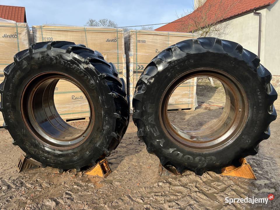 Koła bliźniacze tylne 208R42 przednie 54065R34 zachodniopomorskie Myślibórz