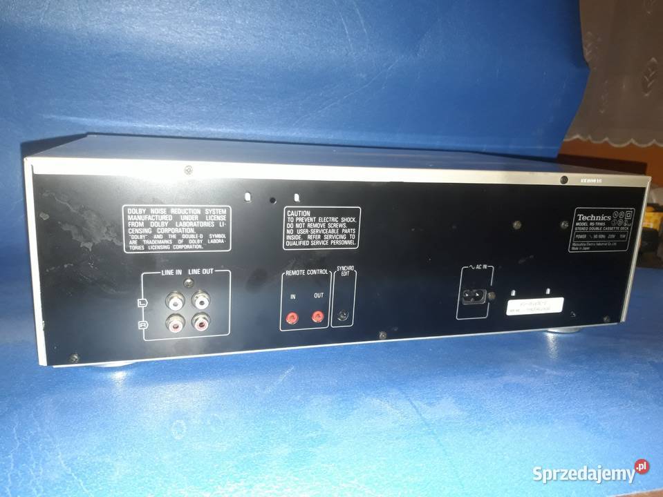 Technics RSTR165 srebrny Łódź
