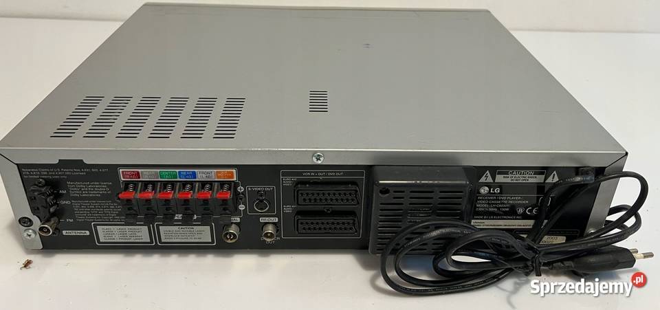 Kino domowe Combo Magnetowid VHS z DVD LG mazowieckie Warszawa