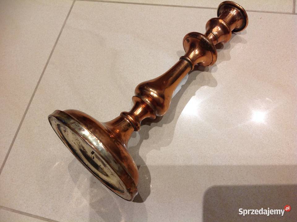 Stary Miedziany Świecznik lubuskie Nowa Sól