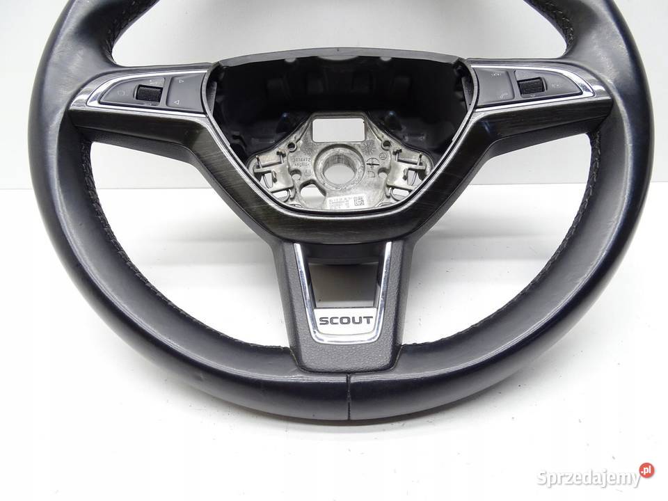 KIEROWNICA SKÓRA MULTI MULTIFUNKCJA 5E0419091BD