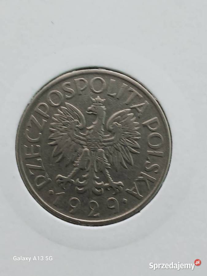 1 Złoty 1929 r 5 Konin