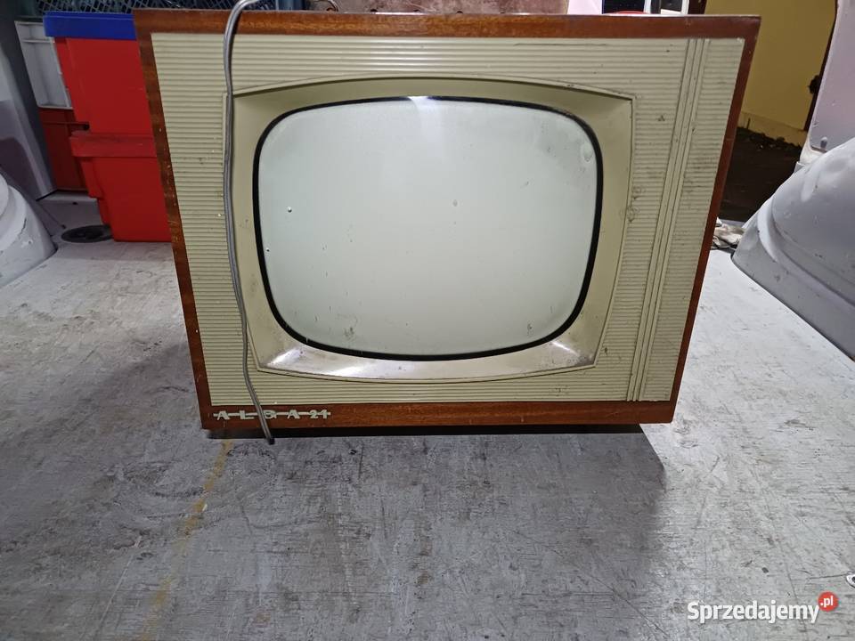Zabytkowy kolekcjonerski telewizor Alga 21 sprzedam