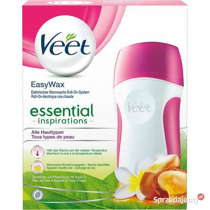 Veet Easy Wax Essential elektryczny rollon Kit Dla kobiet Rybnik sprzedam