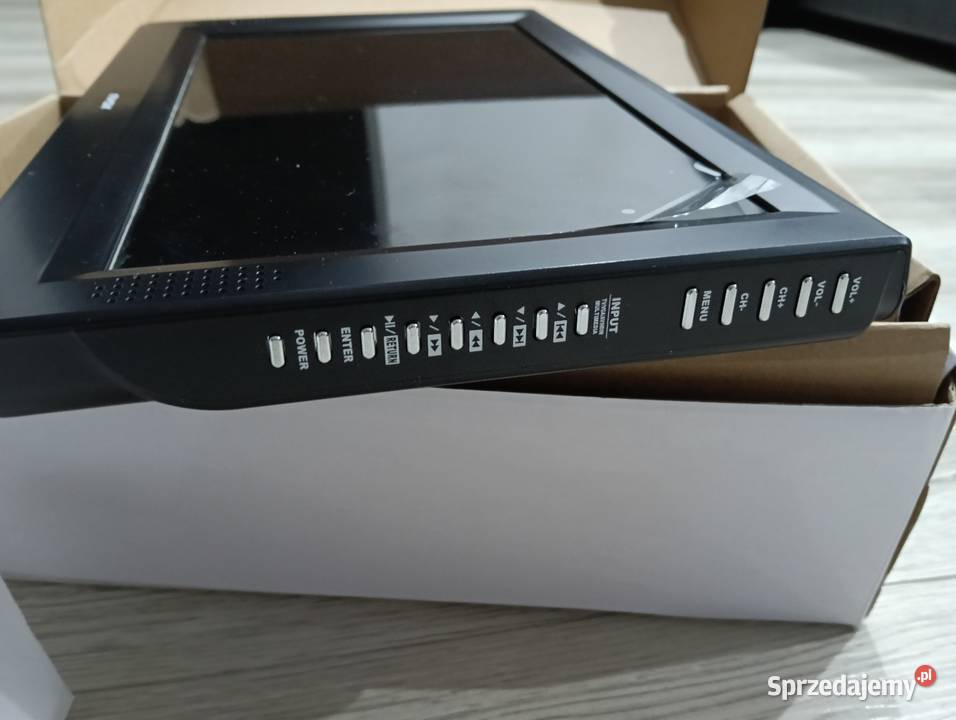 Przenośny telewizor LED Nvox DVB12TD12 12cale mazowieckie Drążdżewo Nowe