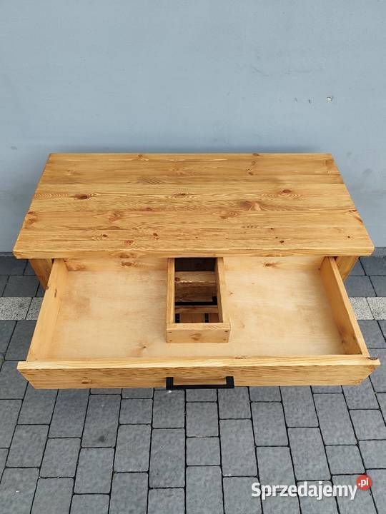 Komoda drewniana 100x50x75 kolor dąb styl 100cm