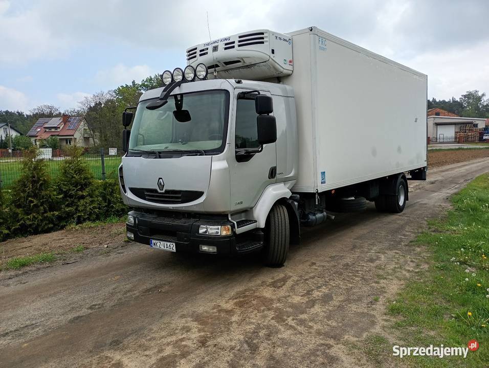 Renault midlum 240 DXi chłodnia Rok produkcji 2007 mazowieckie Magnuszew sprzedam
