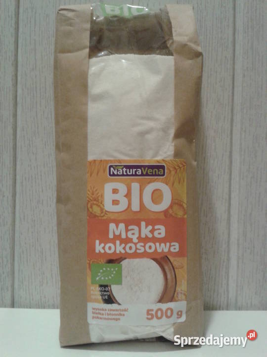 NaturaVena Ekologiczna Mąka KOKOSOWA BIO ze Sri Mąki i mieszanki Wołczyn sprzedam