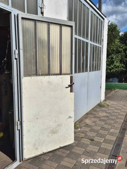 Brama warsztatowa dwuskrzydłowa Psary