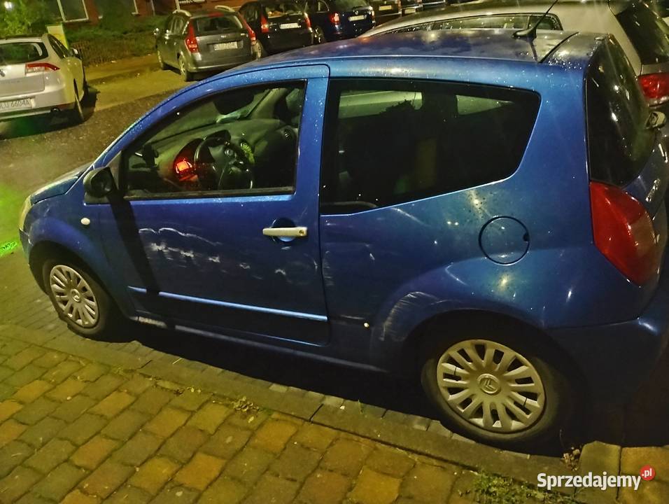 Citroen C2 uszkodzony Lubin